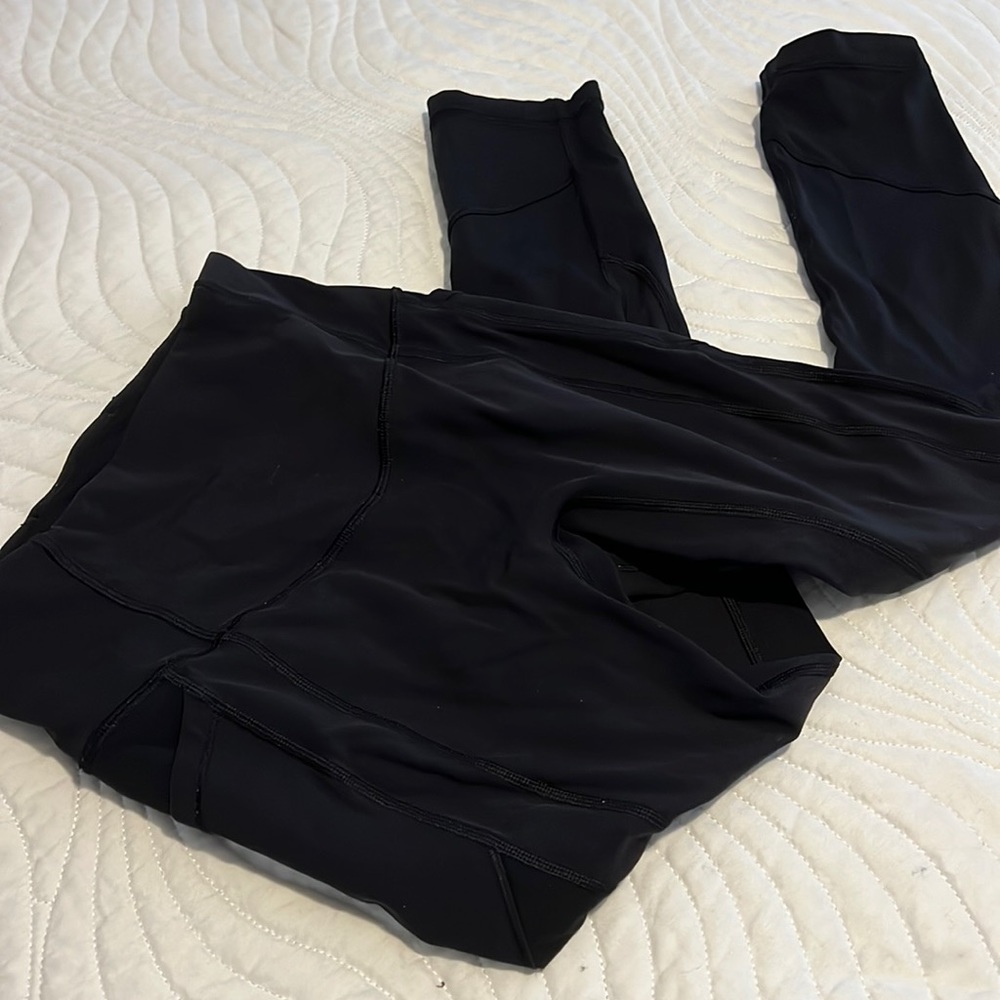 Lululemon black leggings. Size XS.